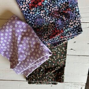 No Boundaries Womens Floral Leggings Bundle 3 Pairs Multi Color Size S 3-5